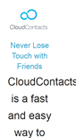Mobile Screenshot of cloudcontacts.com